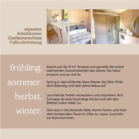 Ferienhaus 103 Tiny House Elboase Mit Wiesenblick